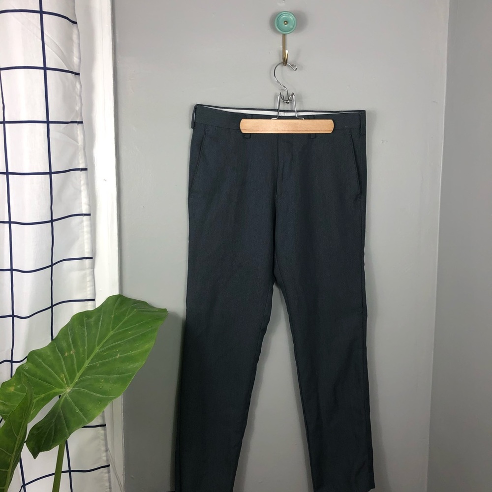 Louis Raphael Tailored Grey Dress Pants